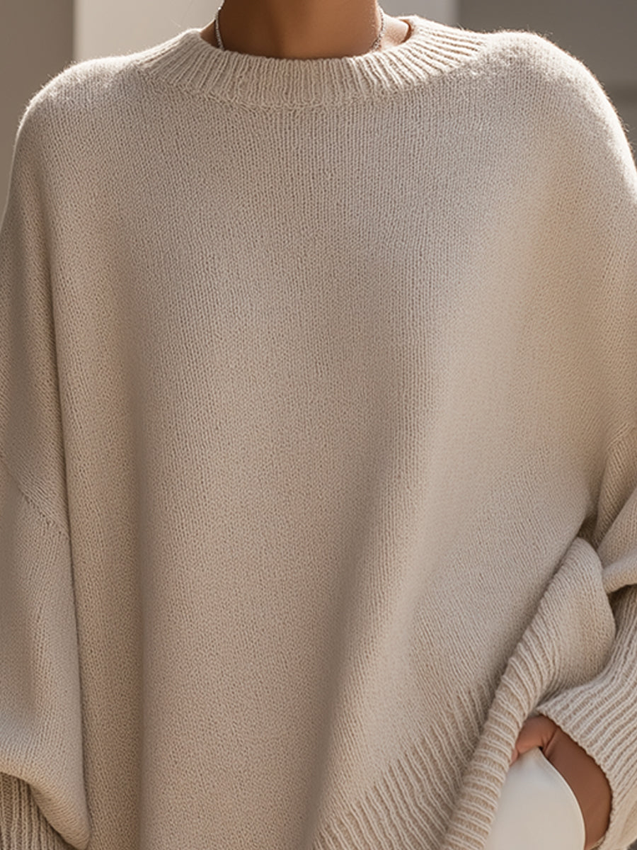 Van Meren Mode | Oversized Lange Modieuze Trui