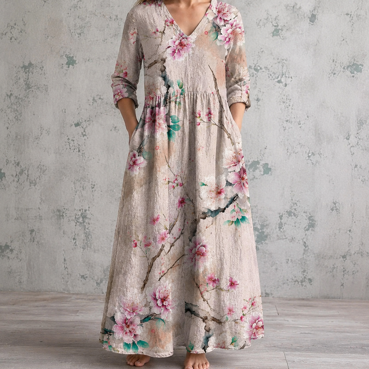 CAROLINE™ | FLORAL SUMMER DRESS