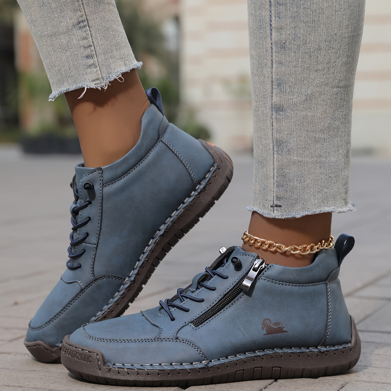 Helena | Zip-Up Comfort Shoes