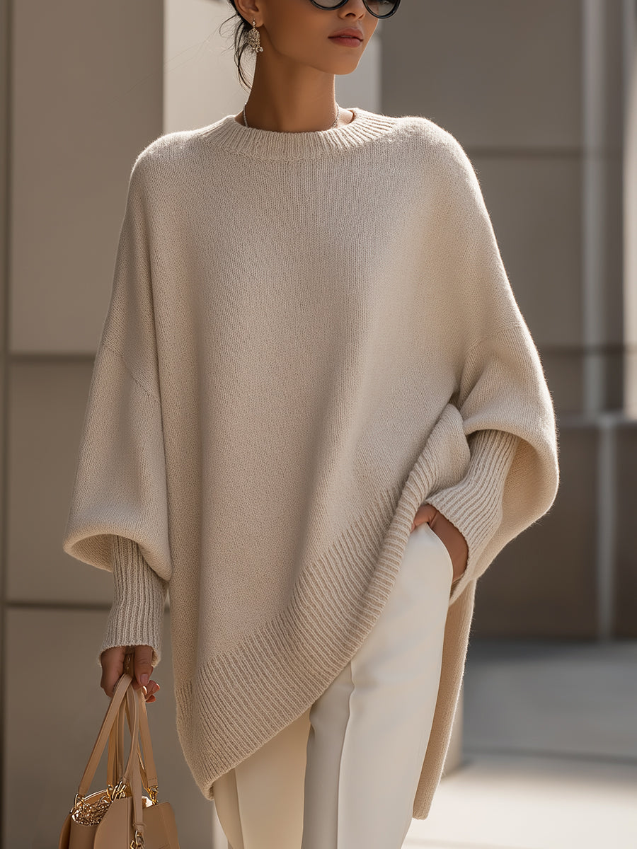 Van Meren Mode | Oversized Lange Modieuze Trui