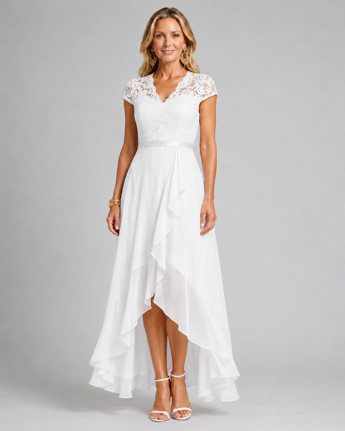 Celeste - Lace Evening Dress