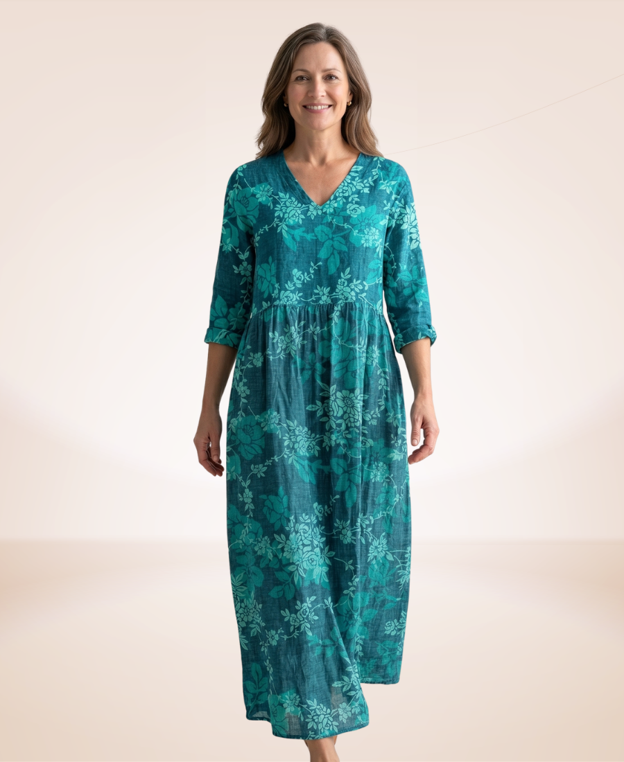 Florence - Floral Relaxed Dress