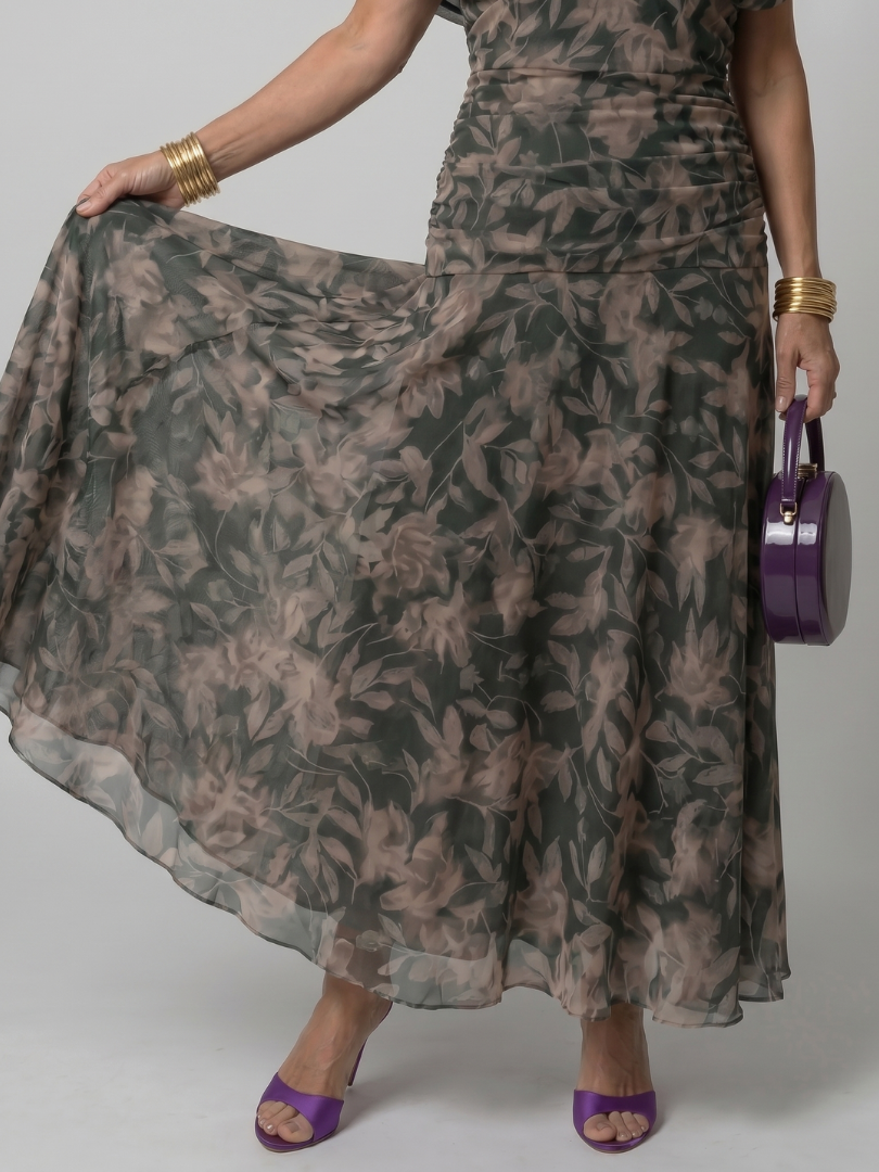 Violet - Off-Shoulder Flow Maxi Dress