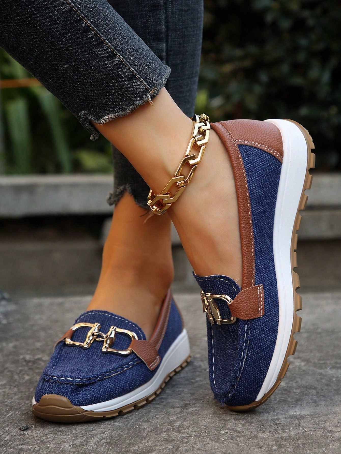 Elly - Chique Loafers met Gesp