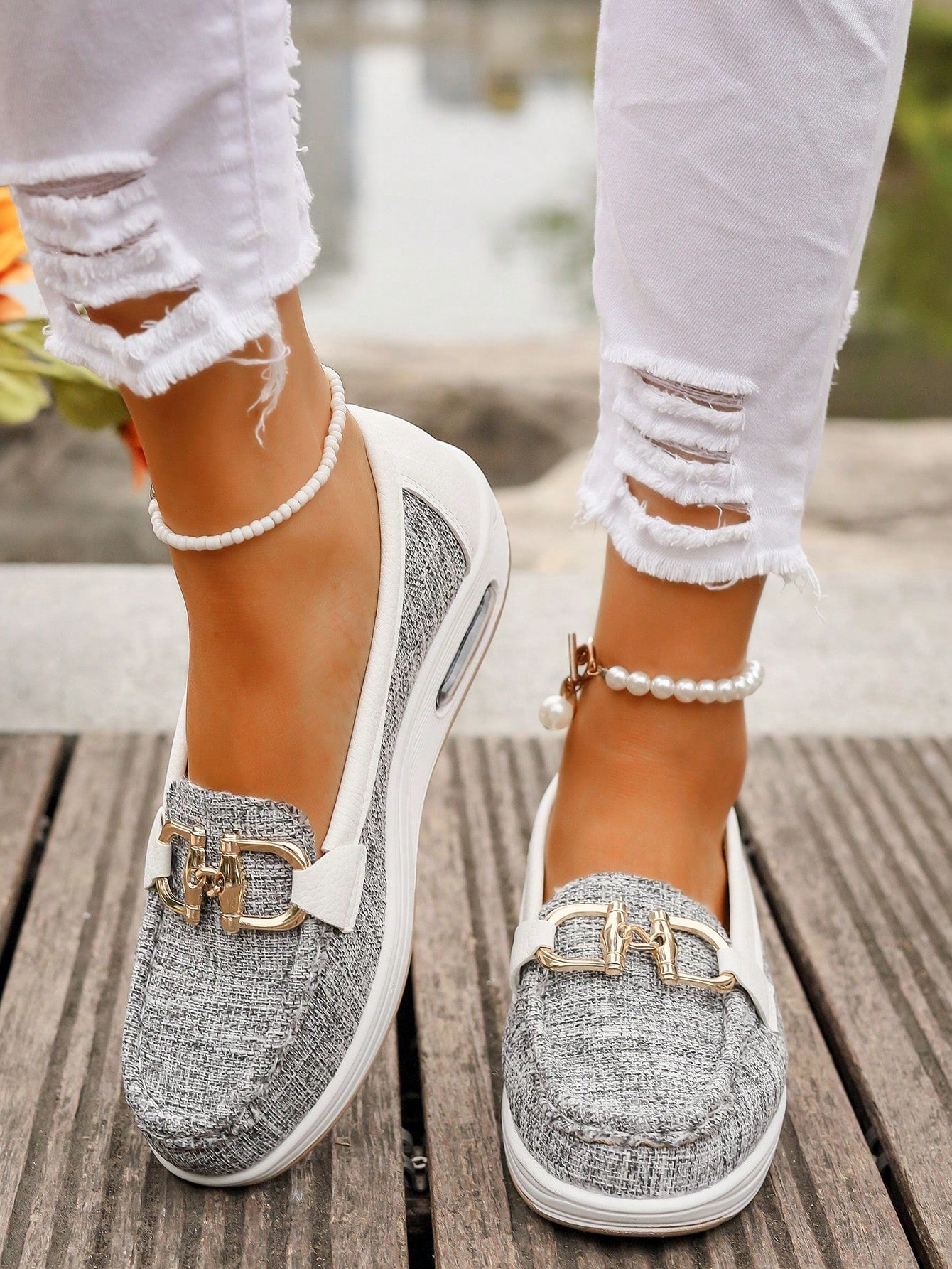 Elly - Chique Loafers met Gesp