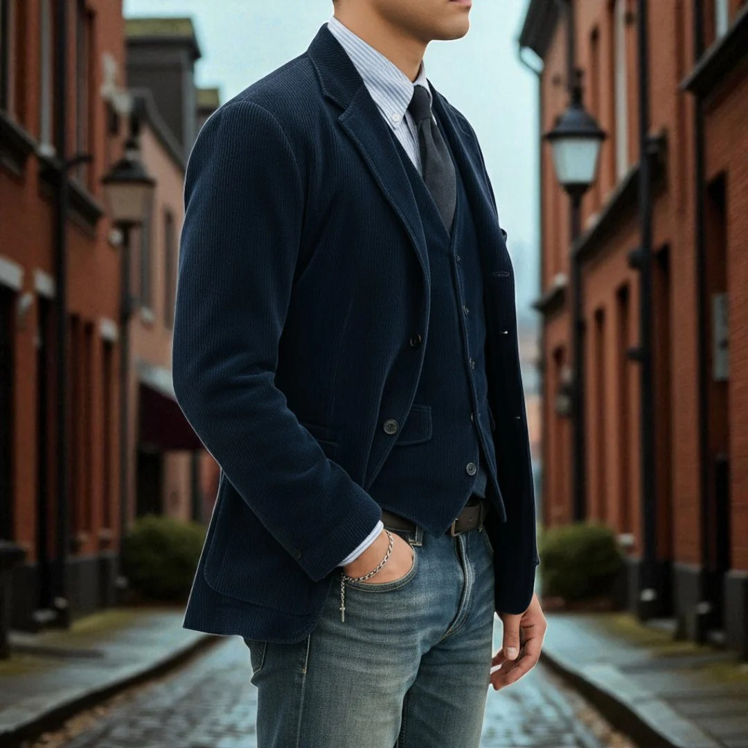 Van Meren Mode | 2-DELIGE PAK: BLAZER EN VEST