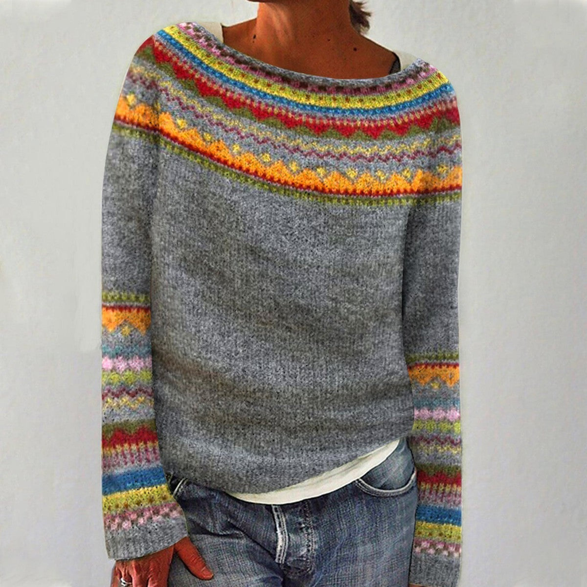 Van Meren Mode | Retro Wintertrui
