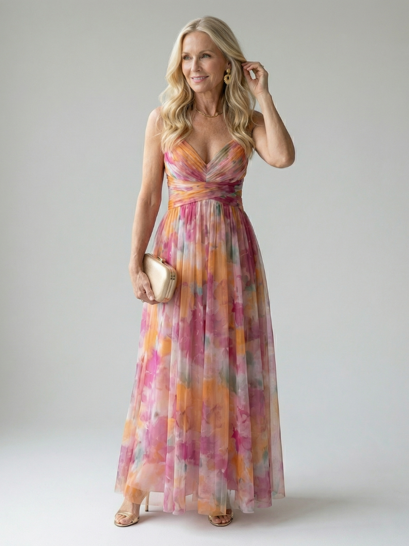 Isel - Soft Wrap Maxi Dress