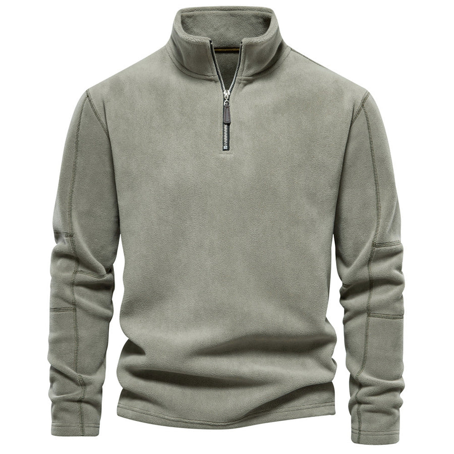Van Meren Mode | Trui Met Kwart Rits