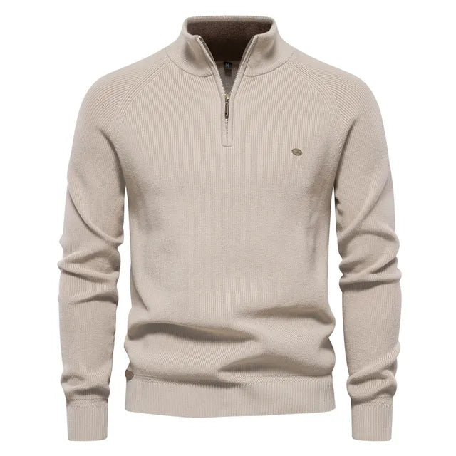 Van Meren Mode | Gebreide Zip-Up Trui