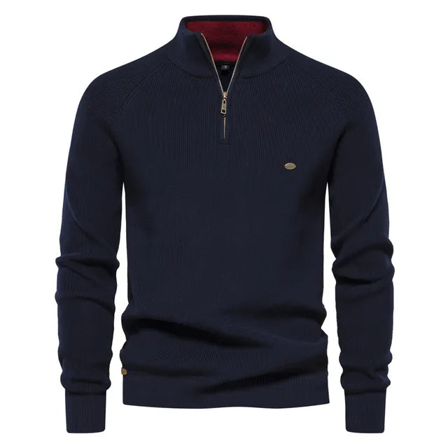Van Meren Mode | Gebreide Zip-Up Trui