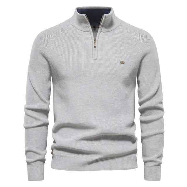 Van Meren Mode | Gebreide Zip-Up Trui