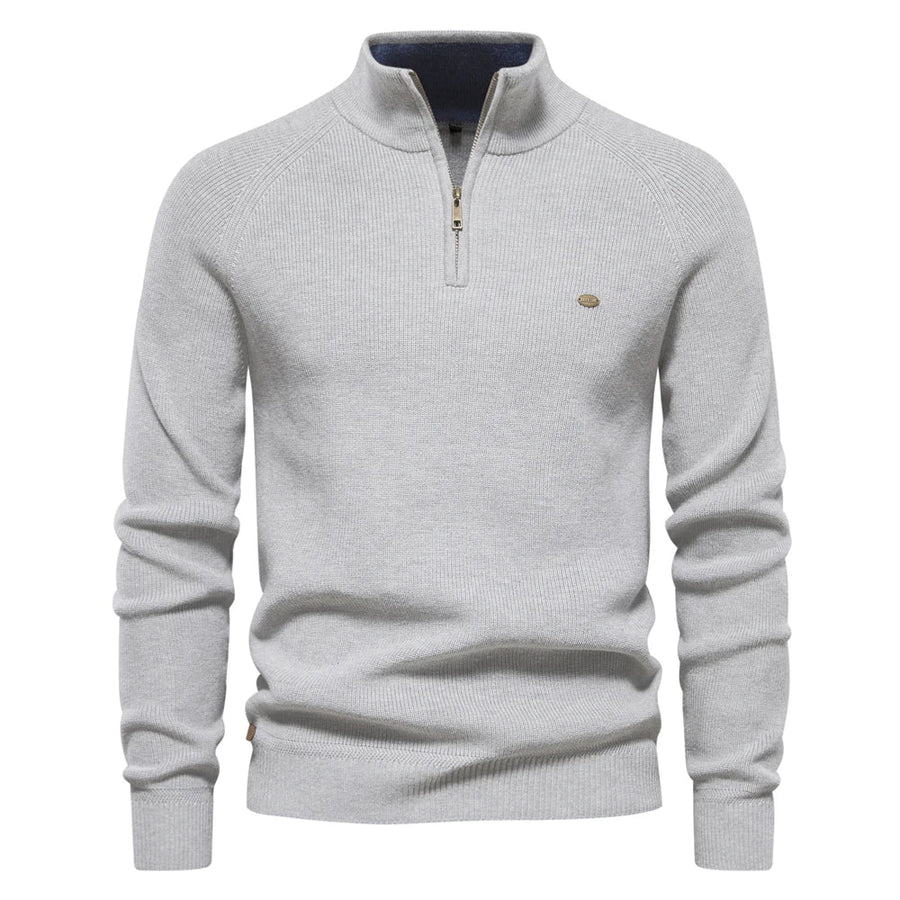 Van Meren Mode | Gebreide Zip-Up Trui