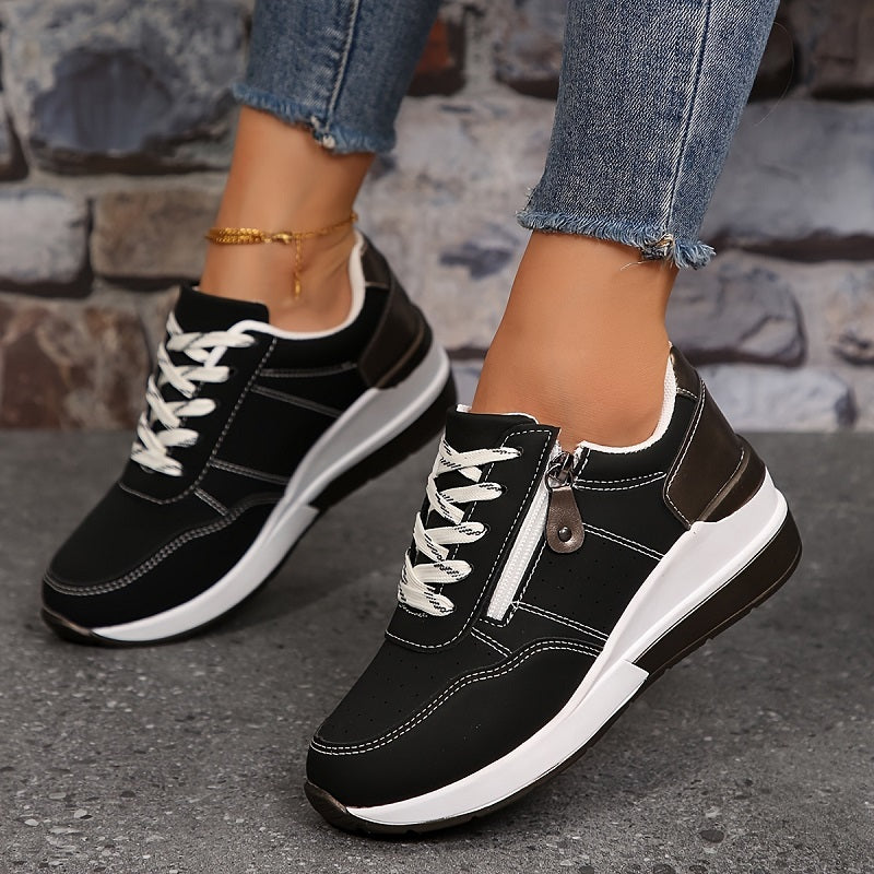 Lucien | Zip-Up Comfort Sneakers