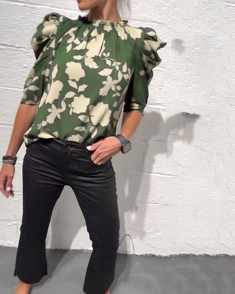 Van Meren Mode | Blouse Pompmouw Ruche