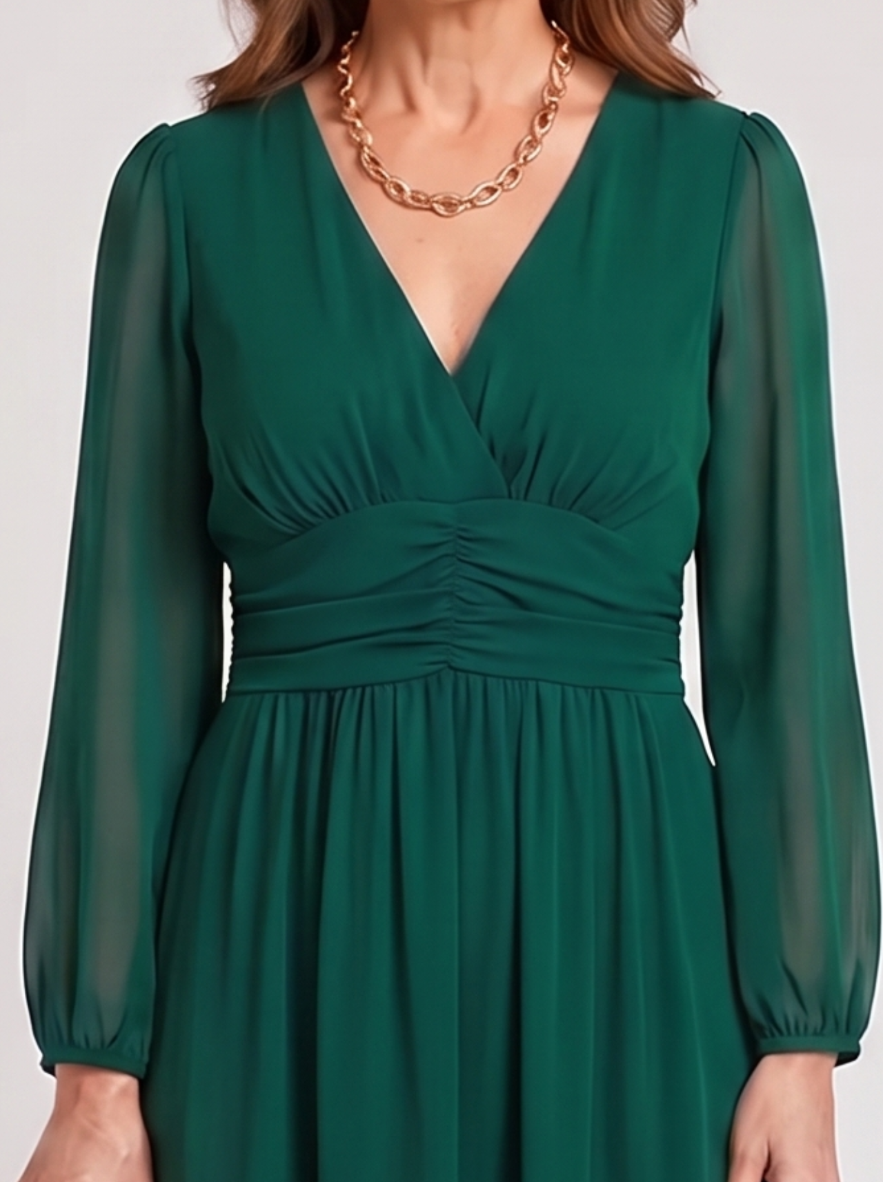 Chloe™ | Lightweight Silky Chiffon Dress