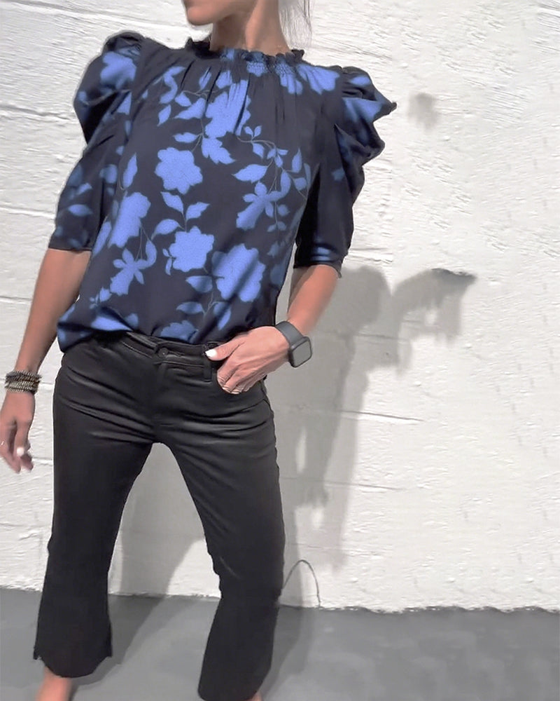Van Meren Mode | Blouse Pompmouw Ruche