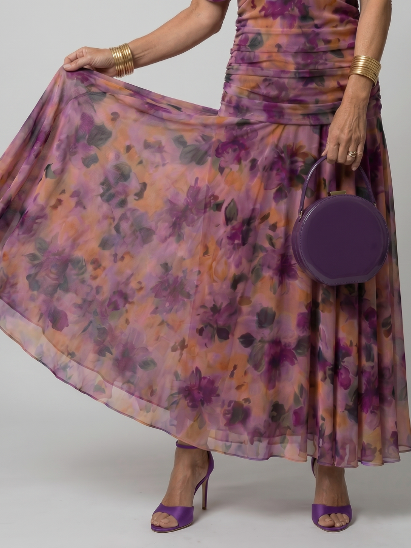 Violet - Off-Shoulder Flow Maxi Dress