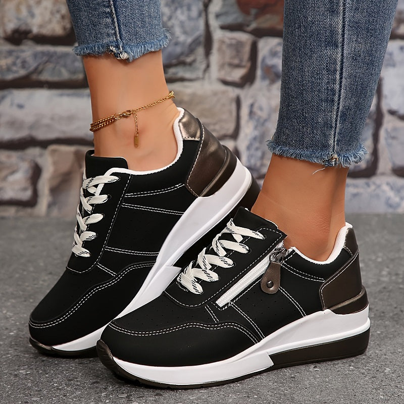 Lucien | Zip-Up Comfort Sneakers