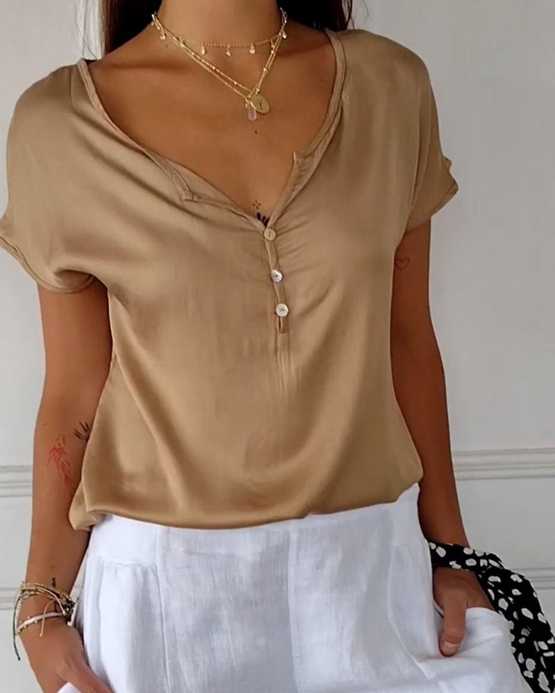 Van Meren Mode | COMFORTABEL ZOMER T-SHIRT