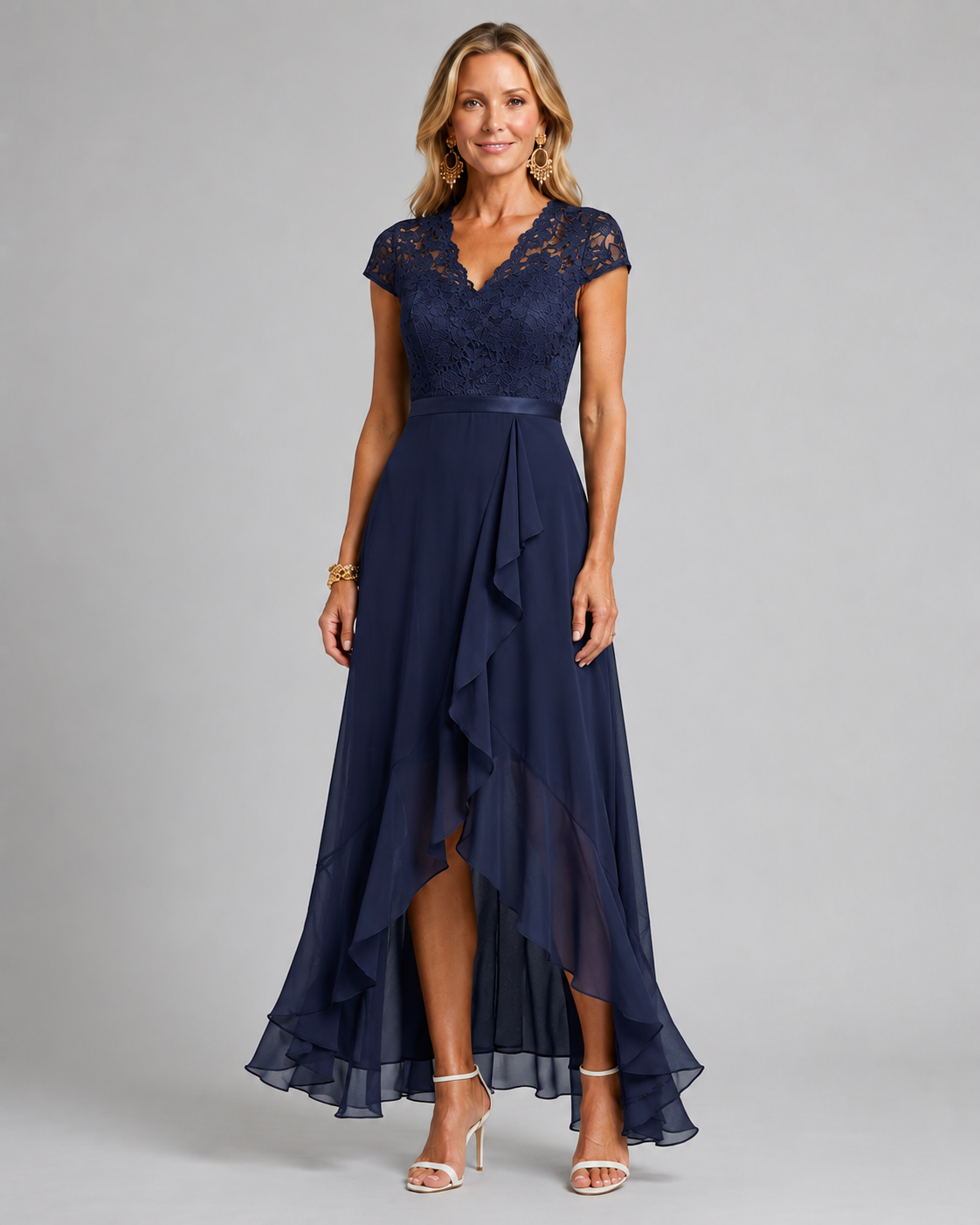 Celeste - Lace Evening Dress