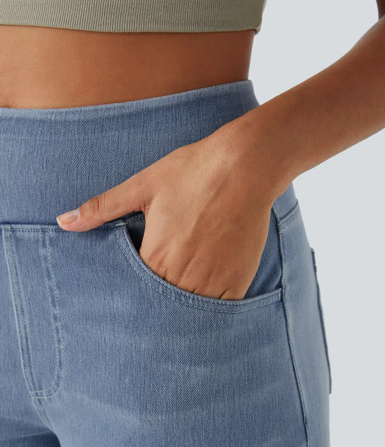Van Meren Mode | Comfortabele jeans met hoge taille