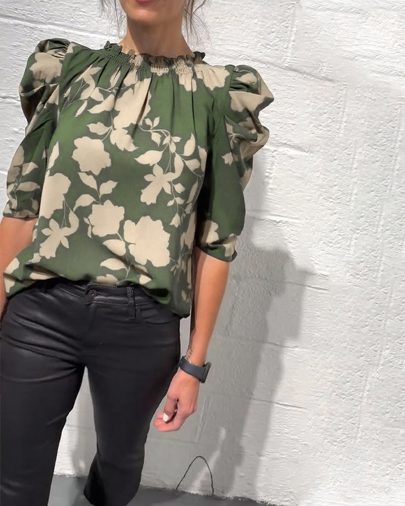 Van Meren Mode | Blouse Pompmouw Ruche