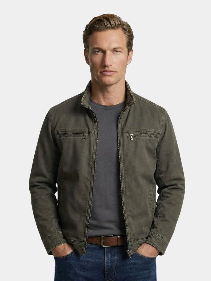 Van Meren Mode | Vintage Olijfgroene Field Jacket