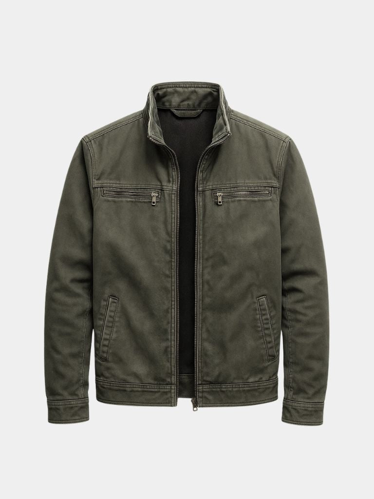 Van Meren Mode | Vintage Olijfgroene Field Jacket