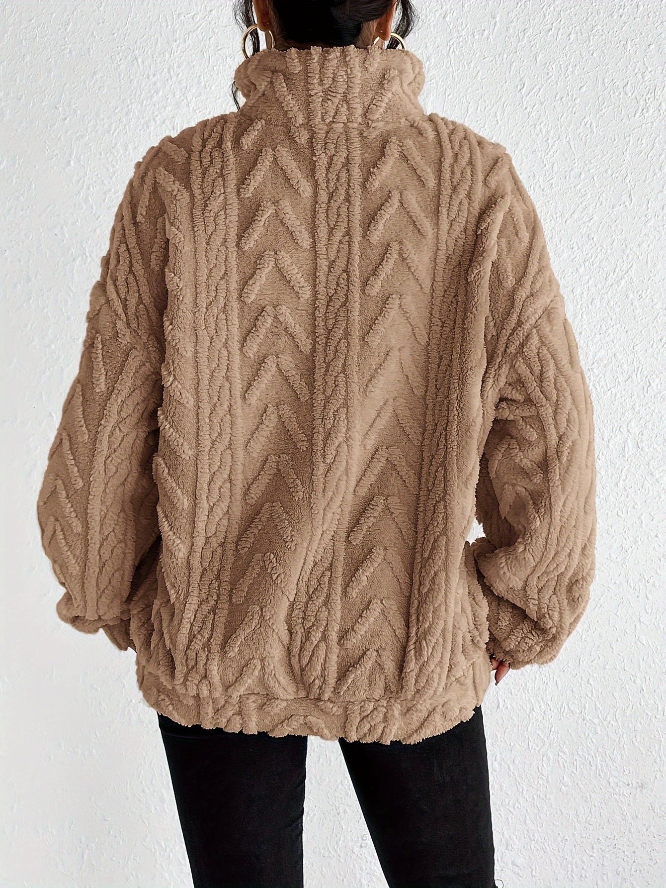 Van Meren Mode | Elegante Fleece Trui