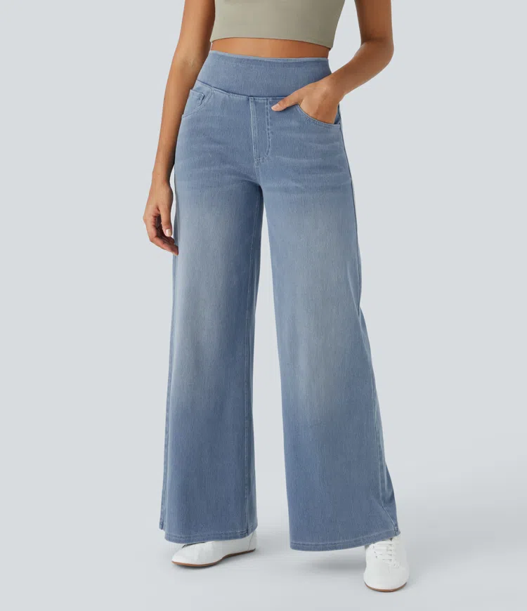 Van Meren Mode | Comfortabele jeans met hoge taille