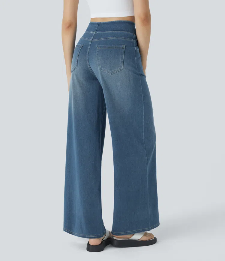 Van Meren Mode | Comfortabele jeans met hoge taille