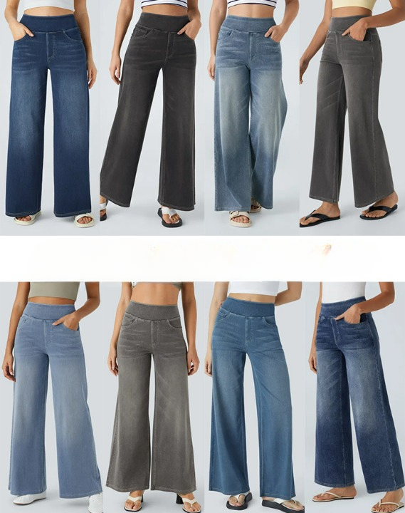 Van Meren Mode | Comfortabele jeans met hoge taille