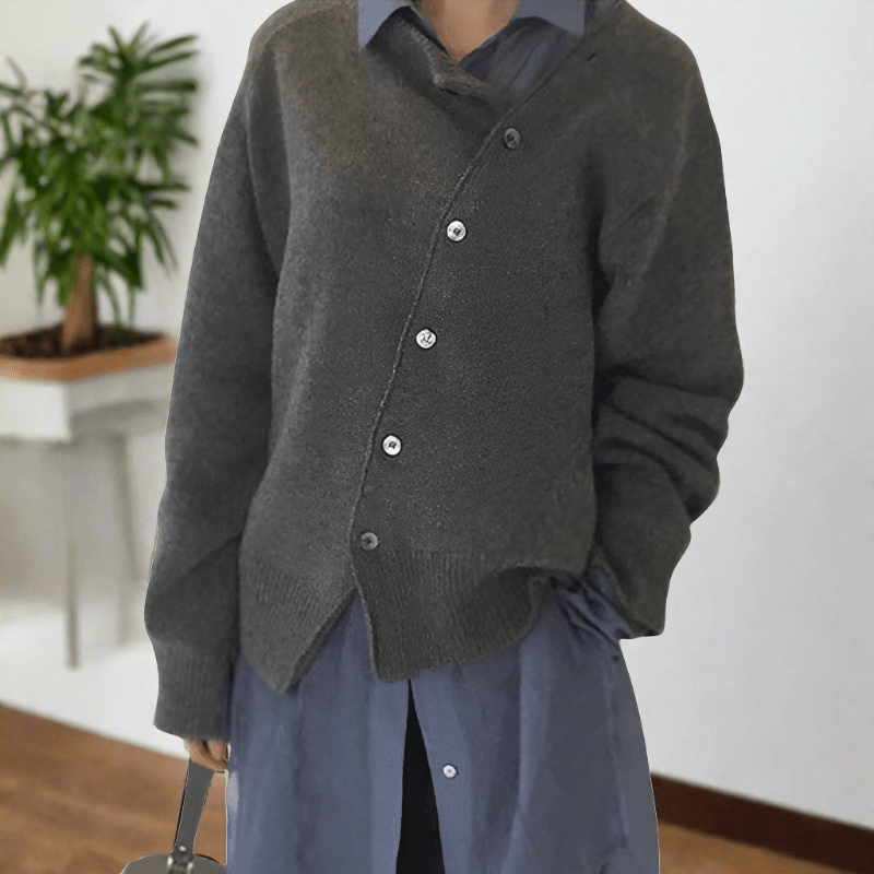 Van Meren Mode | Cardigan Met Knoopjes