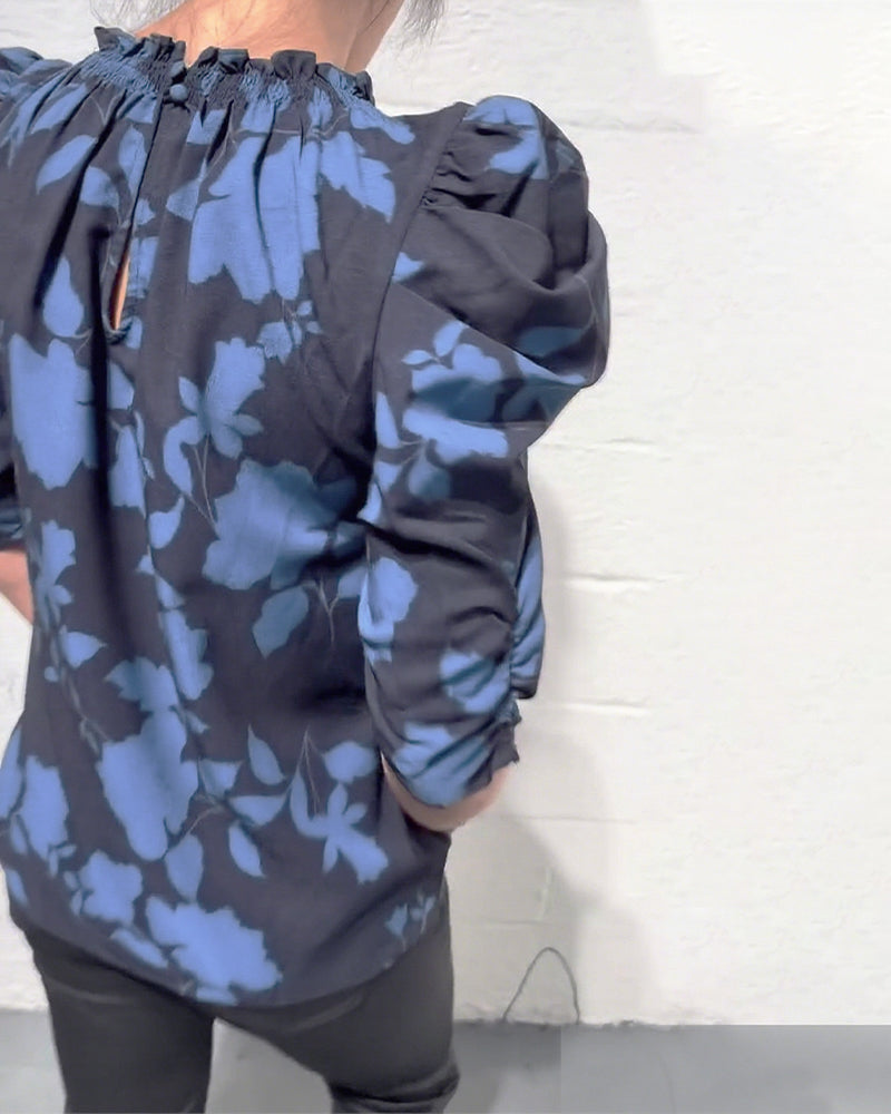 Van Meren Mode | Blouse Pompmouw Ruche