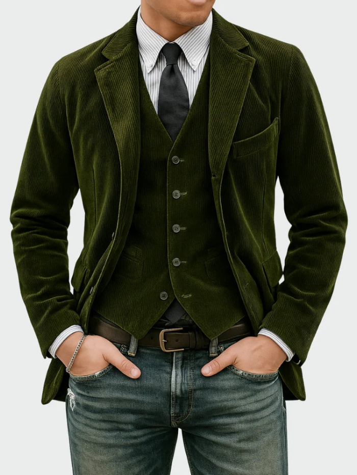 Van Meren Mode | 2-DELIGE PAK: BLAZER EN VEST