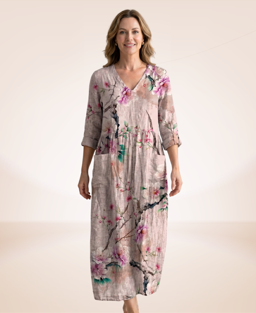 Florence - Floral Relaxed Dress