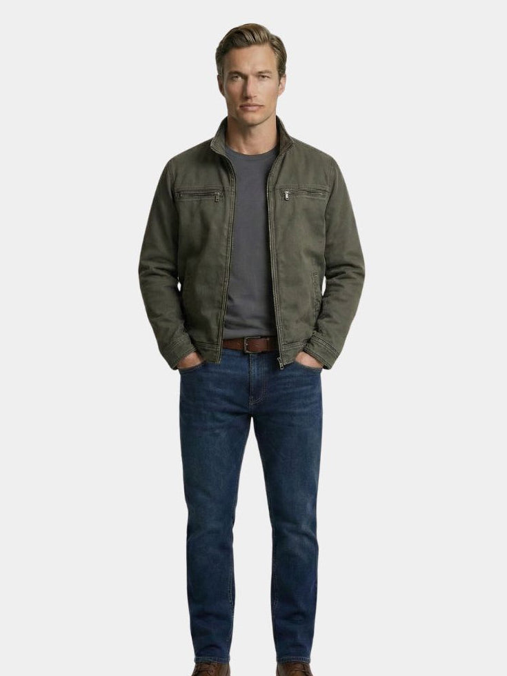 Van Meren Mode | Vintage Olijfgroene Field Jacket