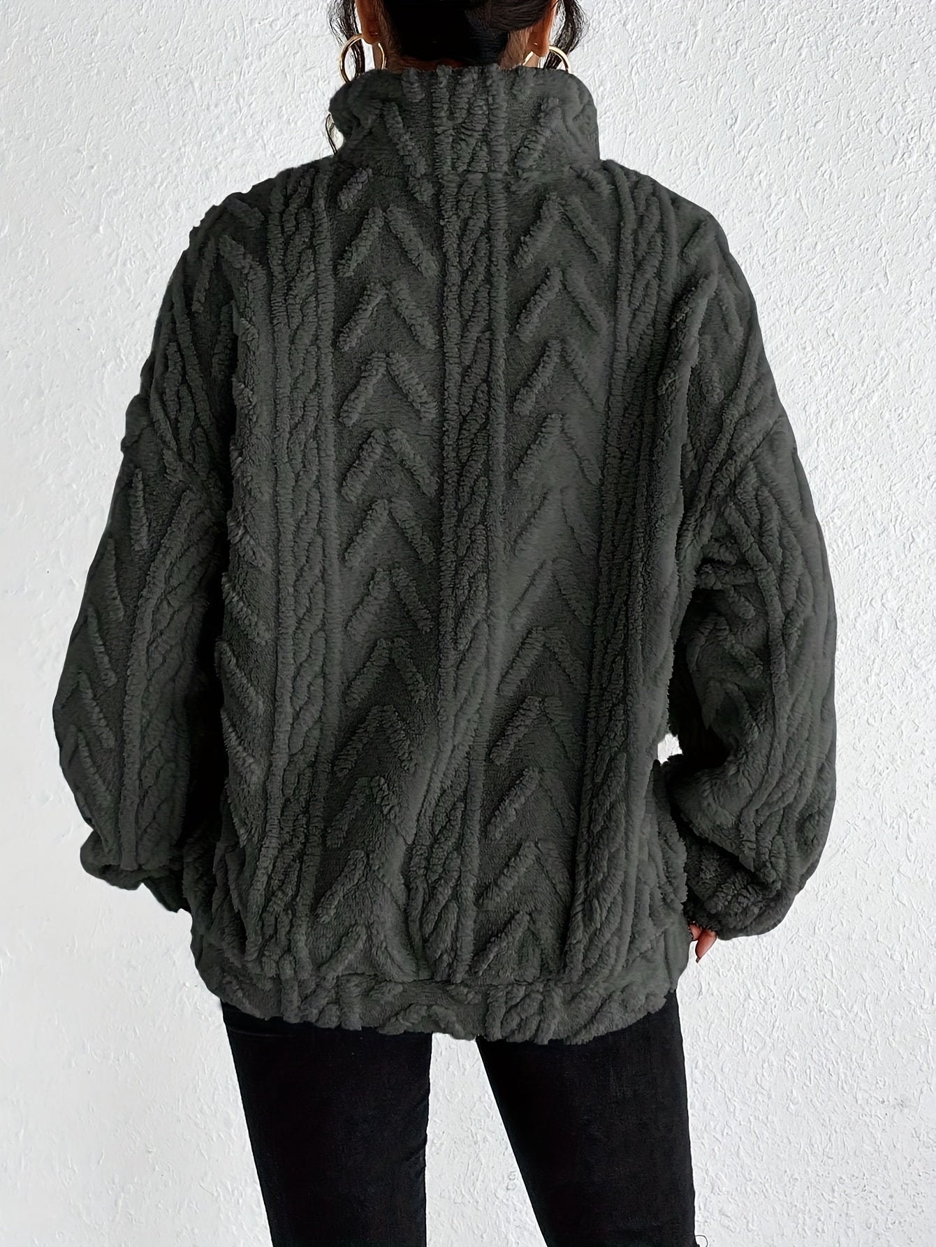 Van Meren Mode | Elegante Fleece Trui