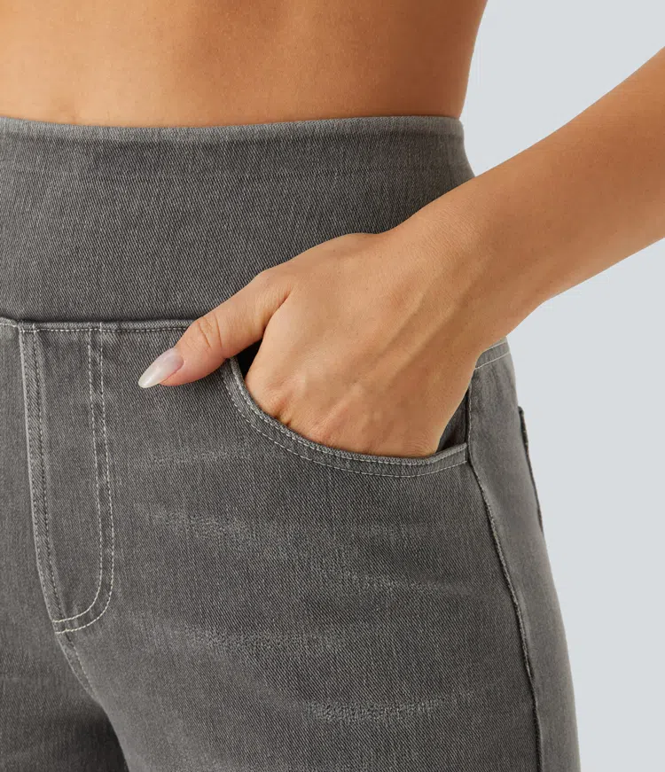 Van Meren Mode | Comfortabele jeans met hoge taille