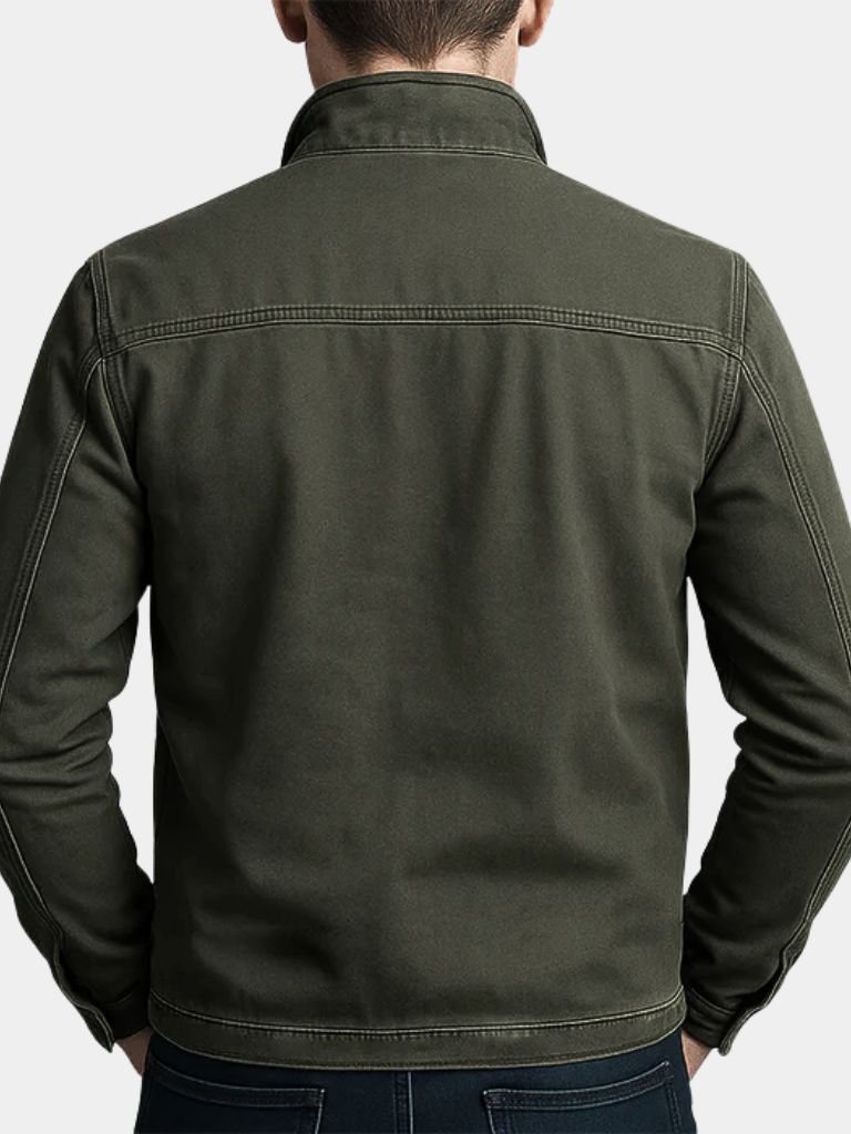 Van Meren Mode | Vintage Olijfgroene Field Jacket