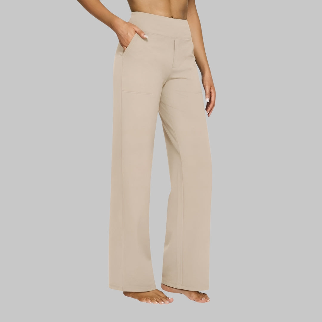 Van Meren Mode | Elegante broek in zachte jersey