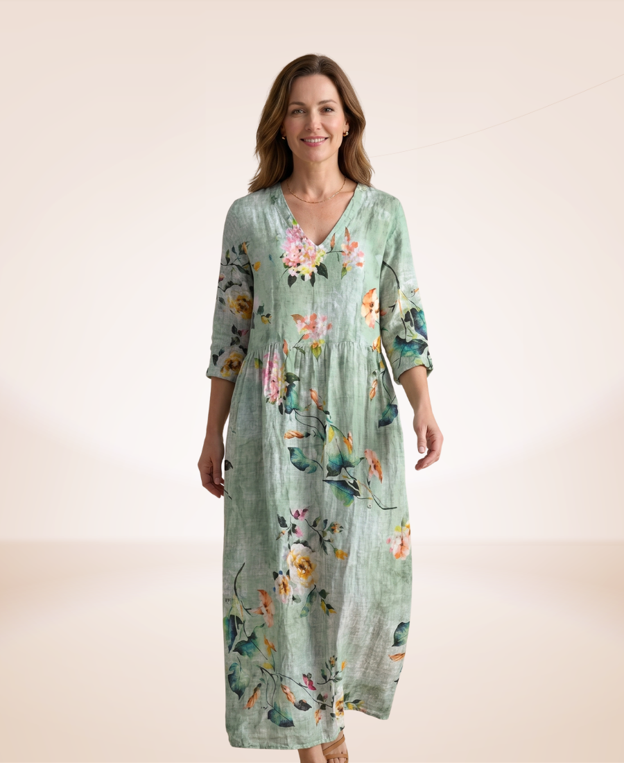 Florence - Floral Relaxed Dress