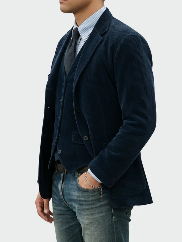 Van Meren Mode | 2-DELIGE PAK: BLAZER EN VEST
