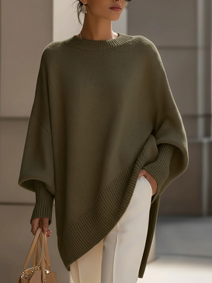 Van Meren Mode | Oversized Lange Modieuze Trui