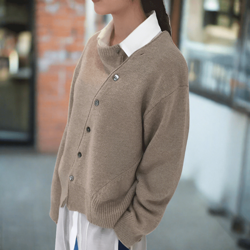 Van Meren Mode | Cardigan Met Knoopjes