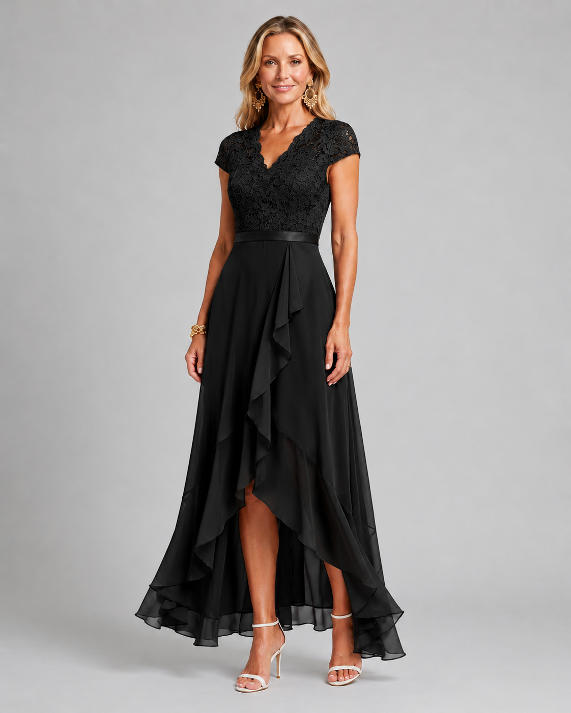 Celeste - Lace Evening Dress