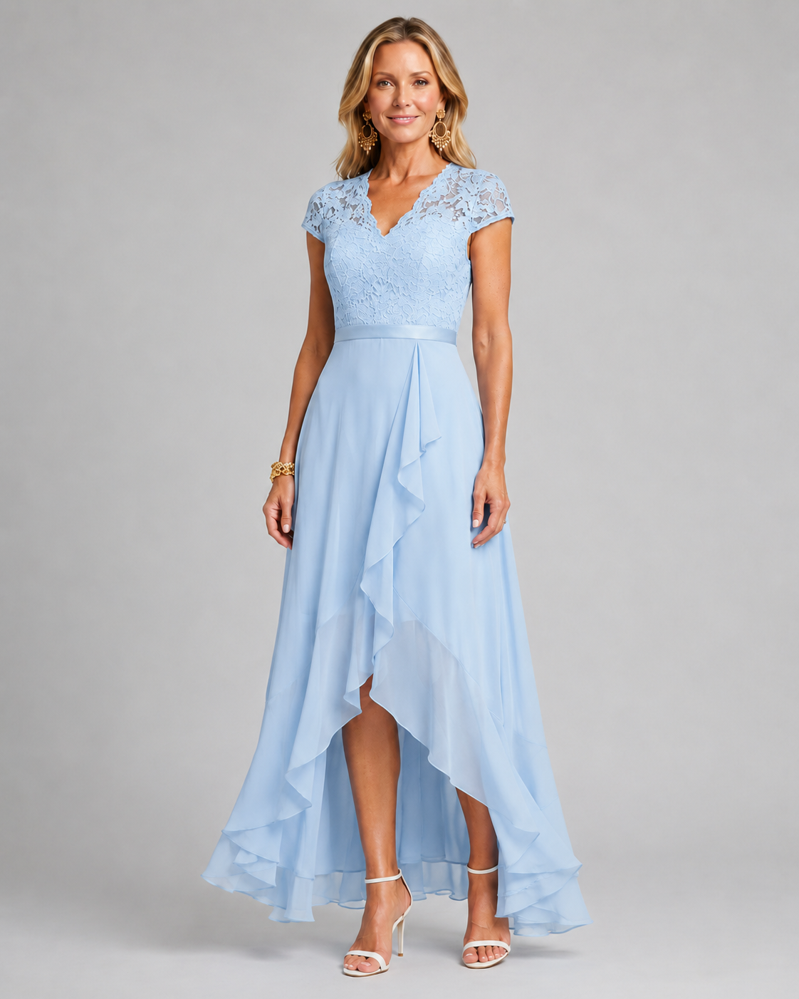 Celeste - Lace Evening Dress