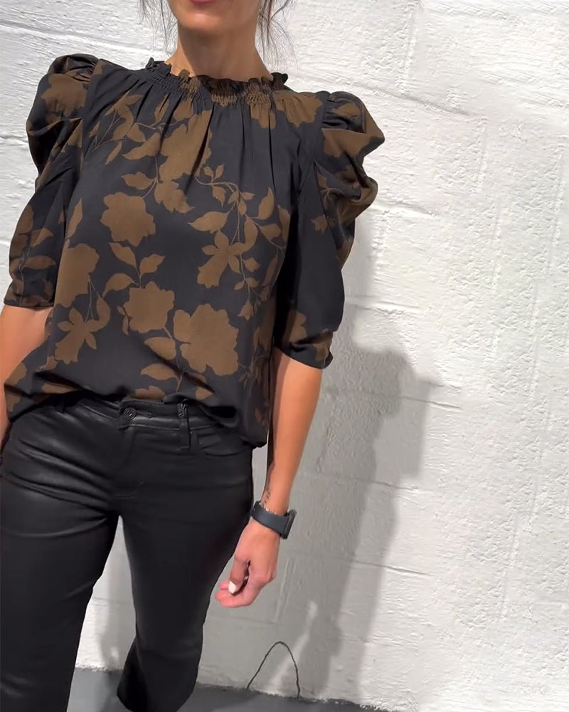 Van Meren Mode | Blouse Pompmouw Ruche