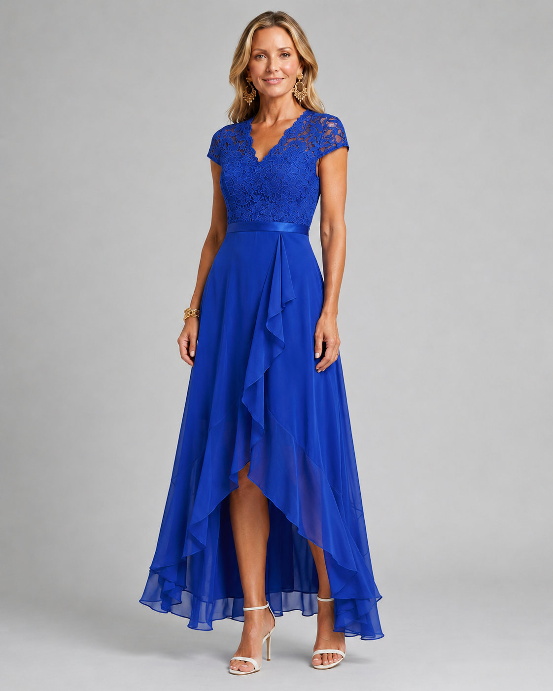 Celeste - Lace Evening Dress